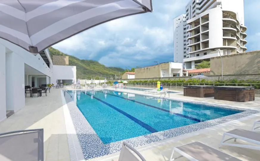 Samaria Club De Playa Apto 1114 Daire Santa Marta